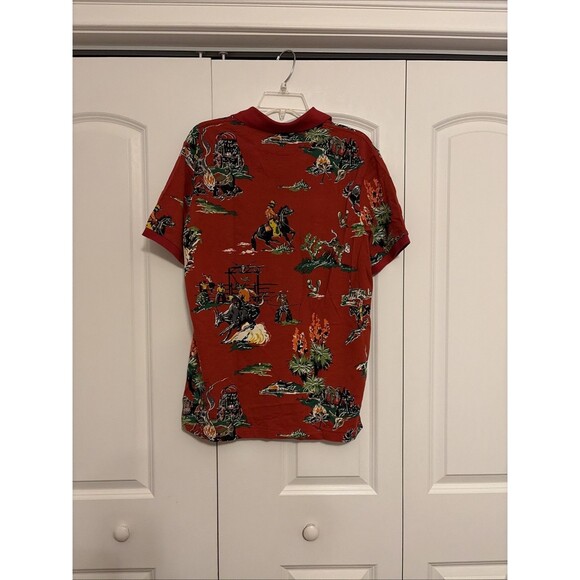 Polo Ralph Lauren VTG Western Polo Shirt Size M Rodeo Camping Outdoors Ranch NWT - Picture 6 of 6